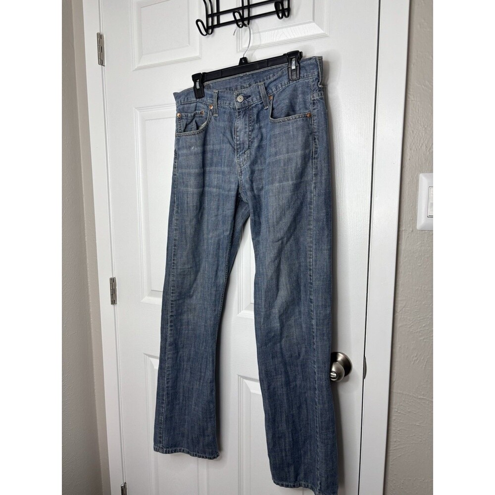 32x34 Levi’s 569 Loose Straight Leg Jeans Light Wash Denim - Picture 4 of 4